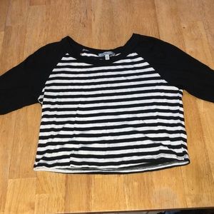 Striped Crop Top